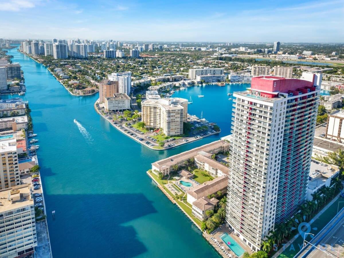 Infinite View With Balcony,Pool Plus Near Beach Hallandale Beach Exterior photo