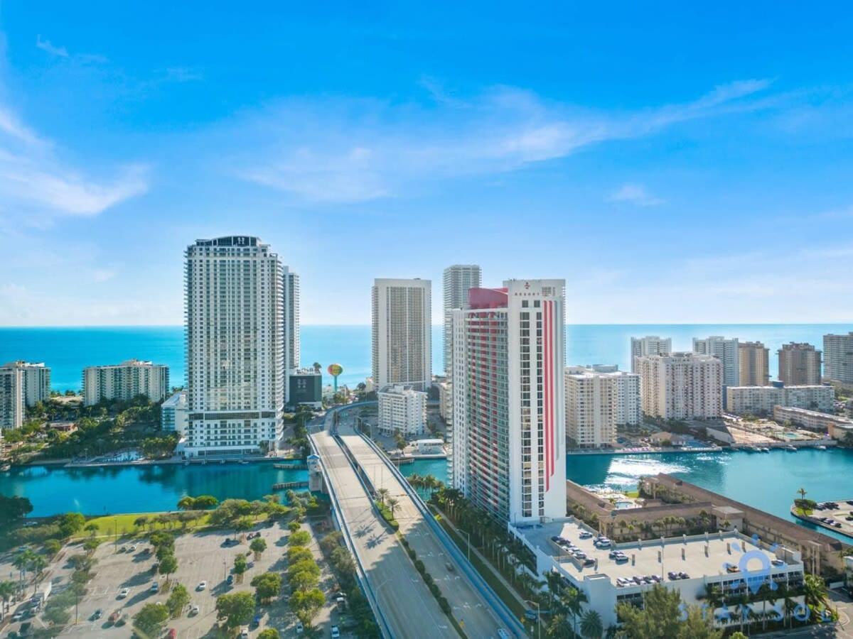 Infinite View With Balcony,Pool Plus Near Beach Hallandale Beach Exterior photo